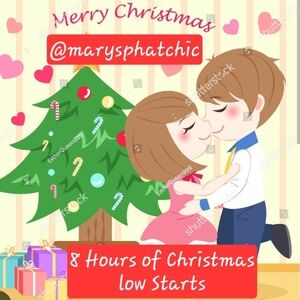 8 HOURS OF CHRISTMAS LOW STARTS GIFTS PURSES CLOTHES 12/12/25